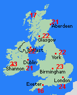Forecast Fri May 10 United Kingdom